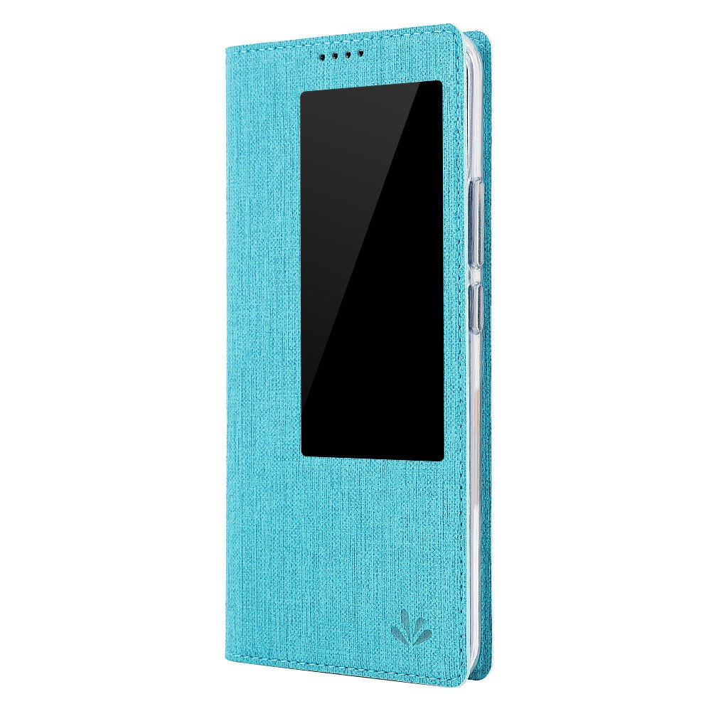 Case Huawei Mate 20 X #เคสฝาพับหนัง PU VILI DMX มีช่องวิว Window View Cross Texture Leather เคสคุณภาพดีราคาถูก