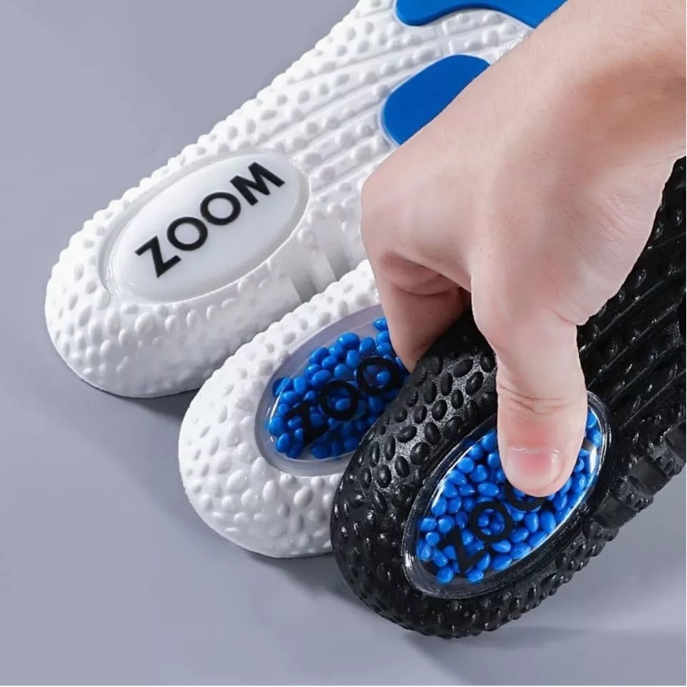 แผ่นรองพื้นรองเท้ากันกระแทก สำหรับวิ่ง Sport Poron Insoles (O7)
