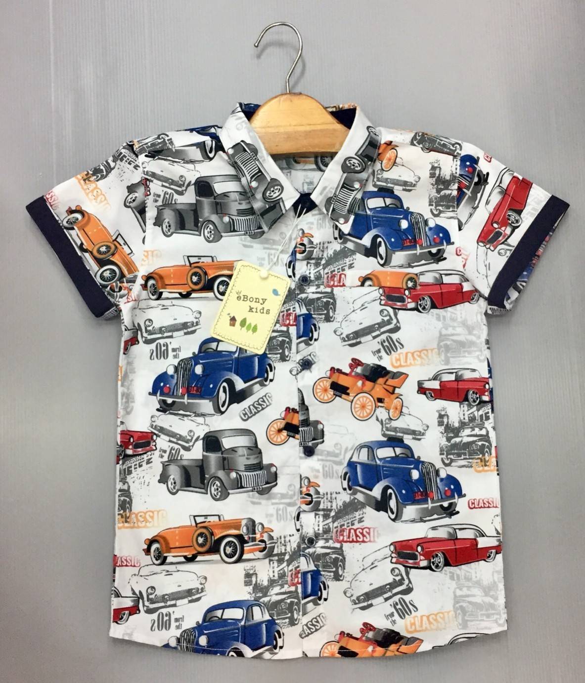 เสื้อเชิ้ตเด็ก โทนสดใส