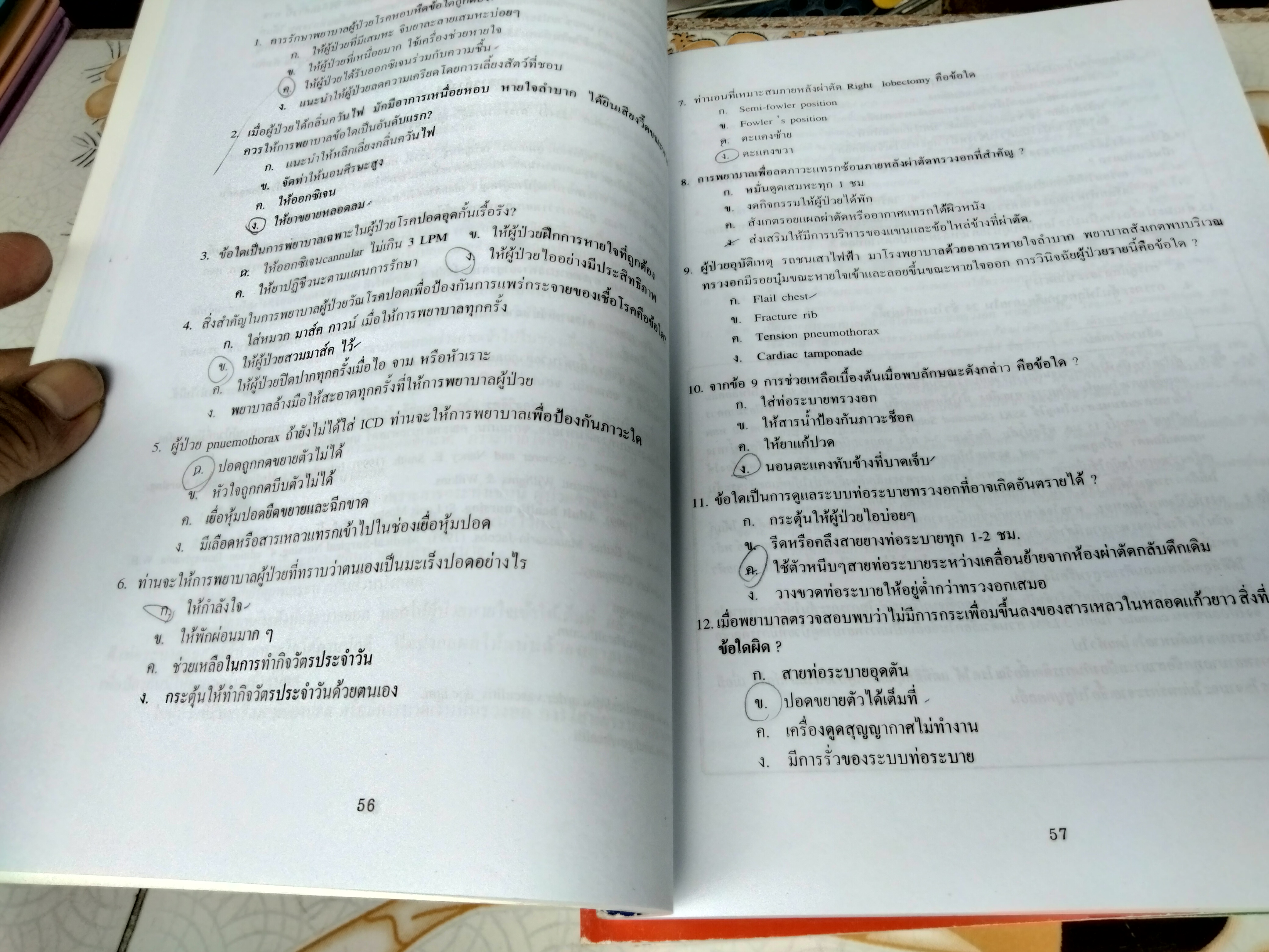 หนังสือสาระทบทวน สำหรับนักศึกษาพยาบาล ขายรวม 6 เล่ม **สินค้าหมด**