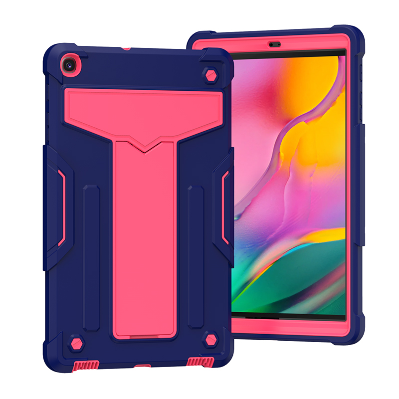 เคส Samsung Galaxy Tab A 8.0 (2019) SM-T290 SM-T295 SM-T297 #เคสฝาหลังกันกระแทกมีขาตั้ง Kickstand PC Silicone Armour Defender