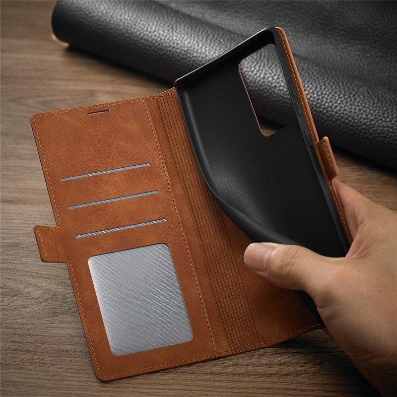 Case Samsung Galaxy Note 20 Ultra / Note 20 Ultra 5G #เคสฝาพับแบบกระเป๋าสตางค์ FORWENW Leather Wallet Case