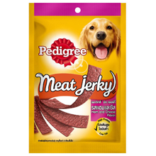 Pedigree(เพดดิกรี) Meat Jerky รสแฮมชีส ซอง60g