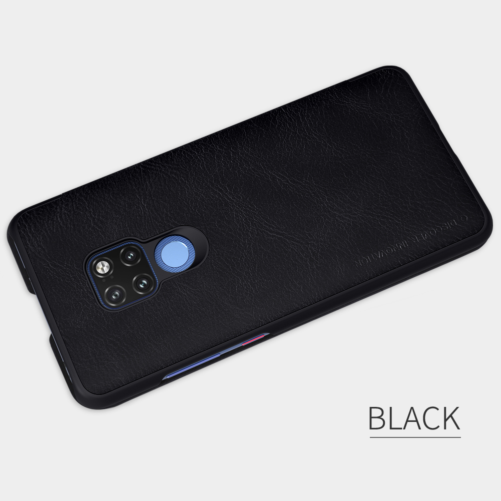 เคส Huawei Mate 20 #เคสฝาพับ NILLKIN แท้รุ่น Qin Series Card Slot คุณภาพดี