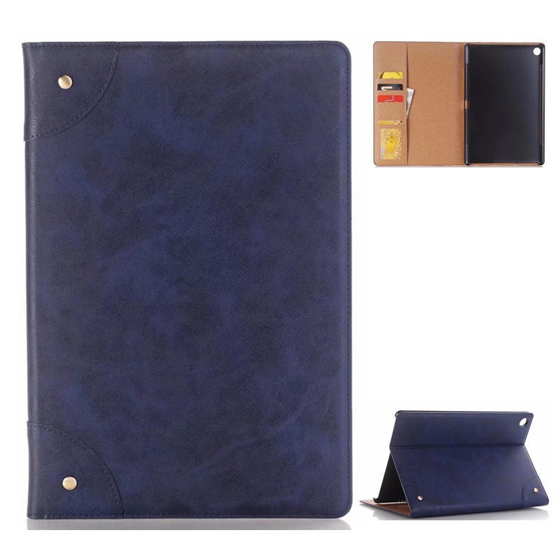 เคส Huawei MediaPad M5 Pro (10.8 นิ้ว) #เคสฝาพับหนัง PU ผิวหนังม้าสไตล์ Retro แบบกระเป๋าสตางค์สมาร์ท Crazy Horse Texture Retro PU Leather