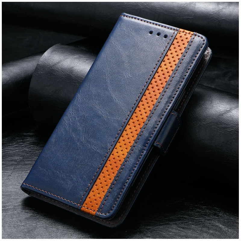 เคส OPPO F7 #เคสฝาพับปกหนังสไตล์วินเทจดูดซับอัตโนมัติ Magnetic double clasps add security