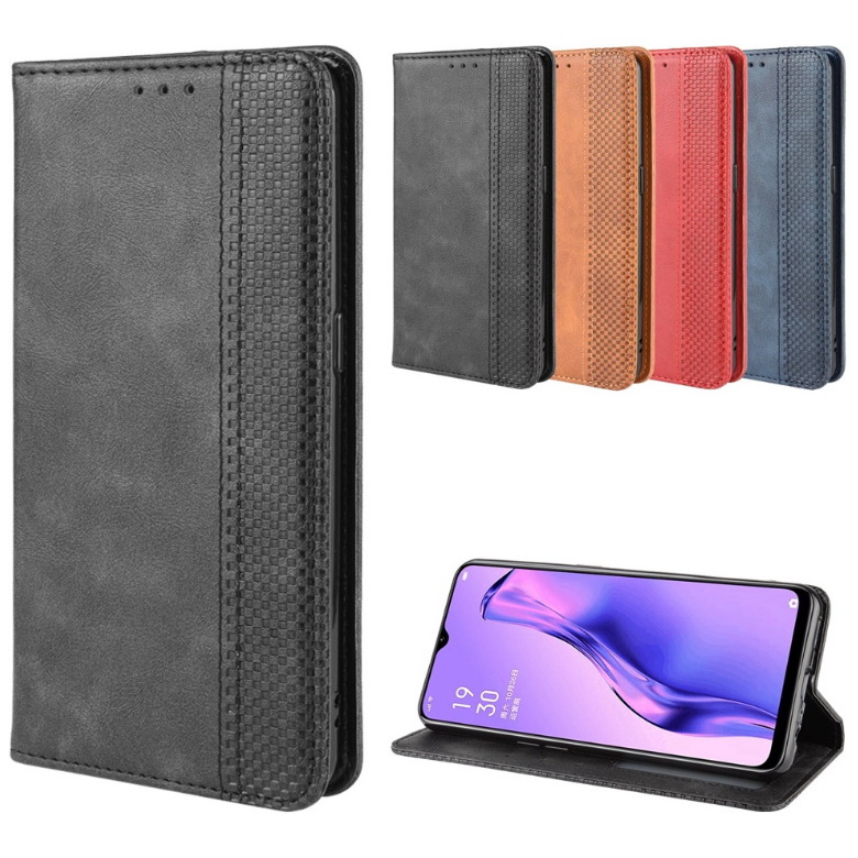 เคส Xiaomi Mi Note 10 Lite #เคสฝาพับปกหนังสไตล์วินเทจดูดซับอัตโนมัติแบบกระเป๋าสตางค์