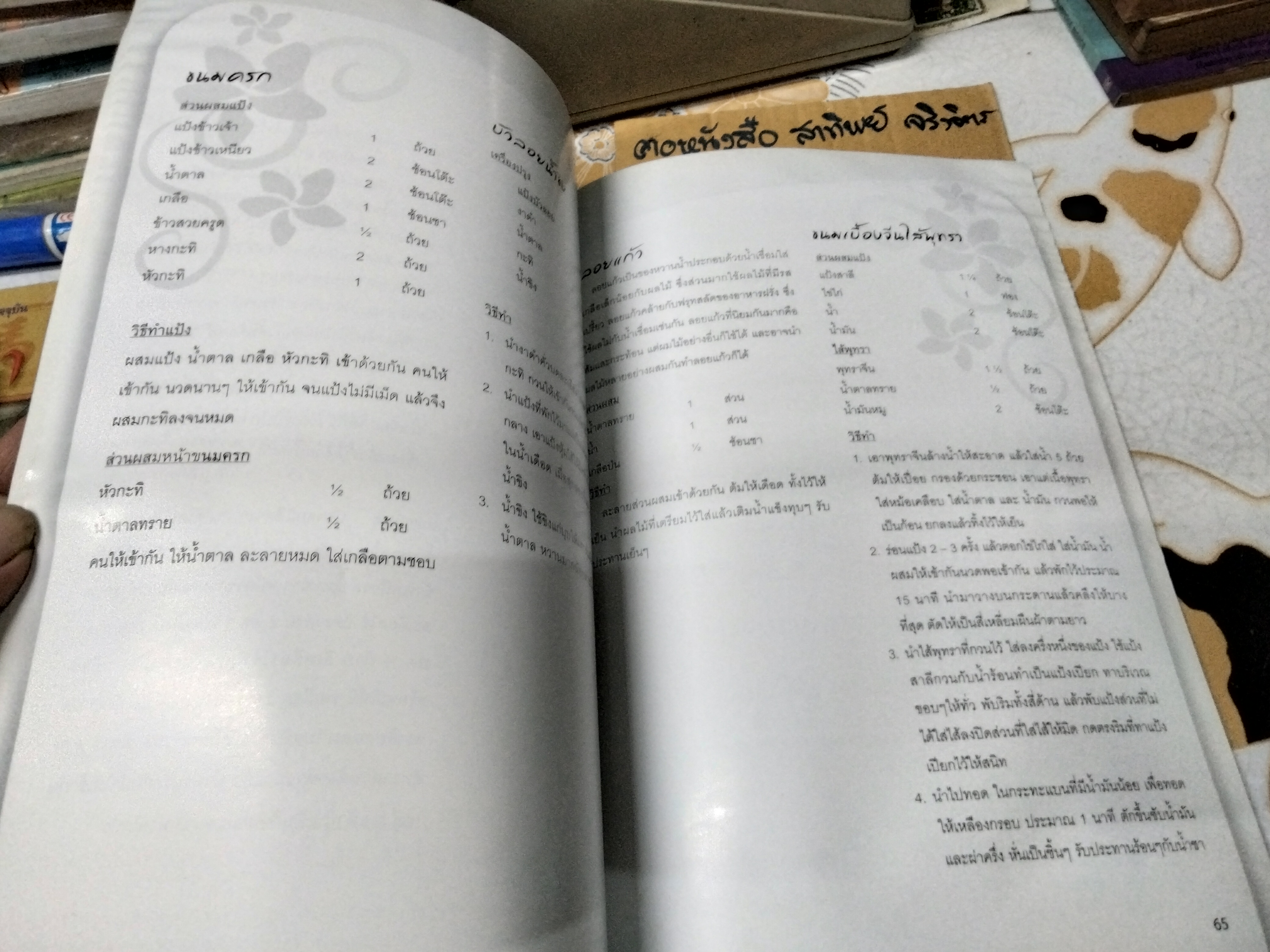 ตำราอาหาร ยาย แม่ หลาน หนังสืออนุสรณ์ นางพัธยา สันติเวชกุล **สินค้าหมด**