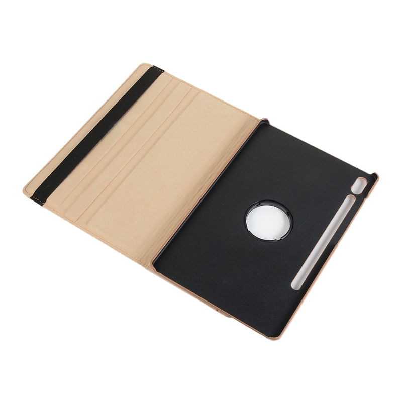 เคส Samsung Galaxy Tab S6 SM-T860 SM-T865 #เคสฝาพับหนังผิวลิ้นจี่ Litchi Grain 360 Degree Rotary