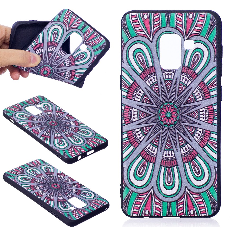 Case Samsung Galaxy A8 (2018) #เคสฝาหลัง TPU Shell Mobile Shell ลายน่ารักๆ