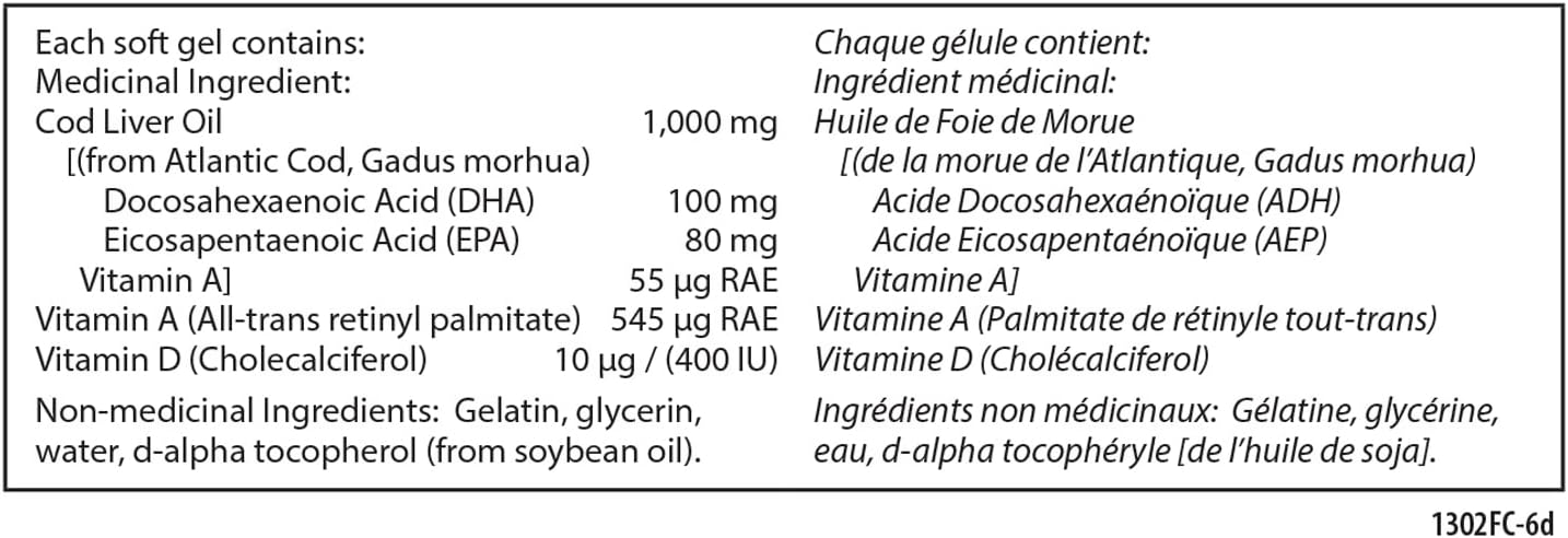 Wild Norwegian Cod Liver Oil Gems, Super 1000 mg*250 Softgels (Carlson Labs) Purity Guaranteed น้ำมันตับปลาจากนอเวย์