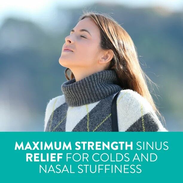 วิคส์ บรร เทา ไซ นัส Sinex™ SEVERE All in One Sinus 24 LiquiCaps (Vicks®) Non-Drowsy, Fast Relief of Pain, Pressure, Headache, Congestion