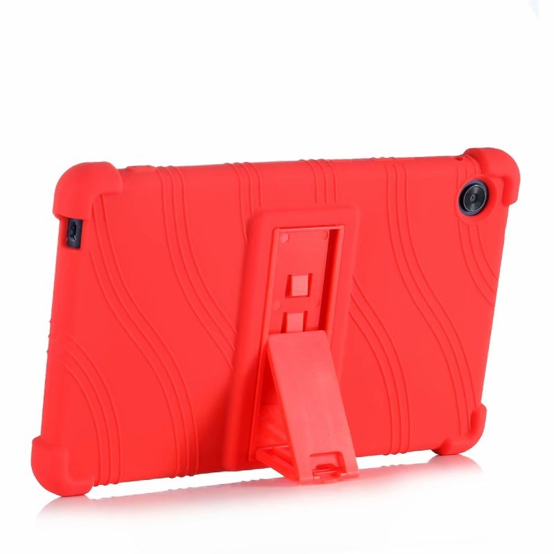 เคส Huawei MatePad T8 8 นิ้ว #เคสฝาหลังซิลิโคนนิ่มมีขาตั้ง Soft Silicone Case Back Cover with Stand