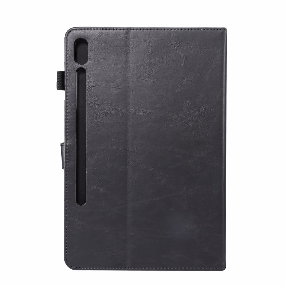 Case Samsung Galaxy Tab S6 T860 T865 #เคสแบบฝาพับหนัง PU ผิวหนังม้า Crazy Horse Texture PU Leather Wallet