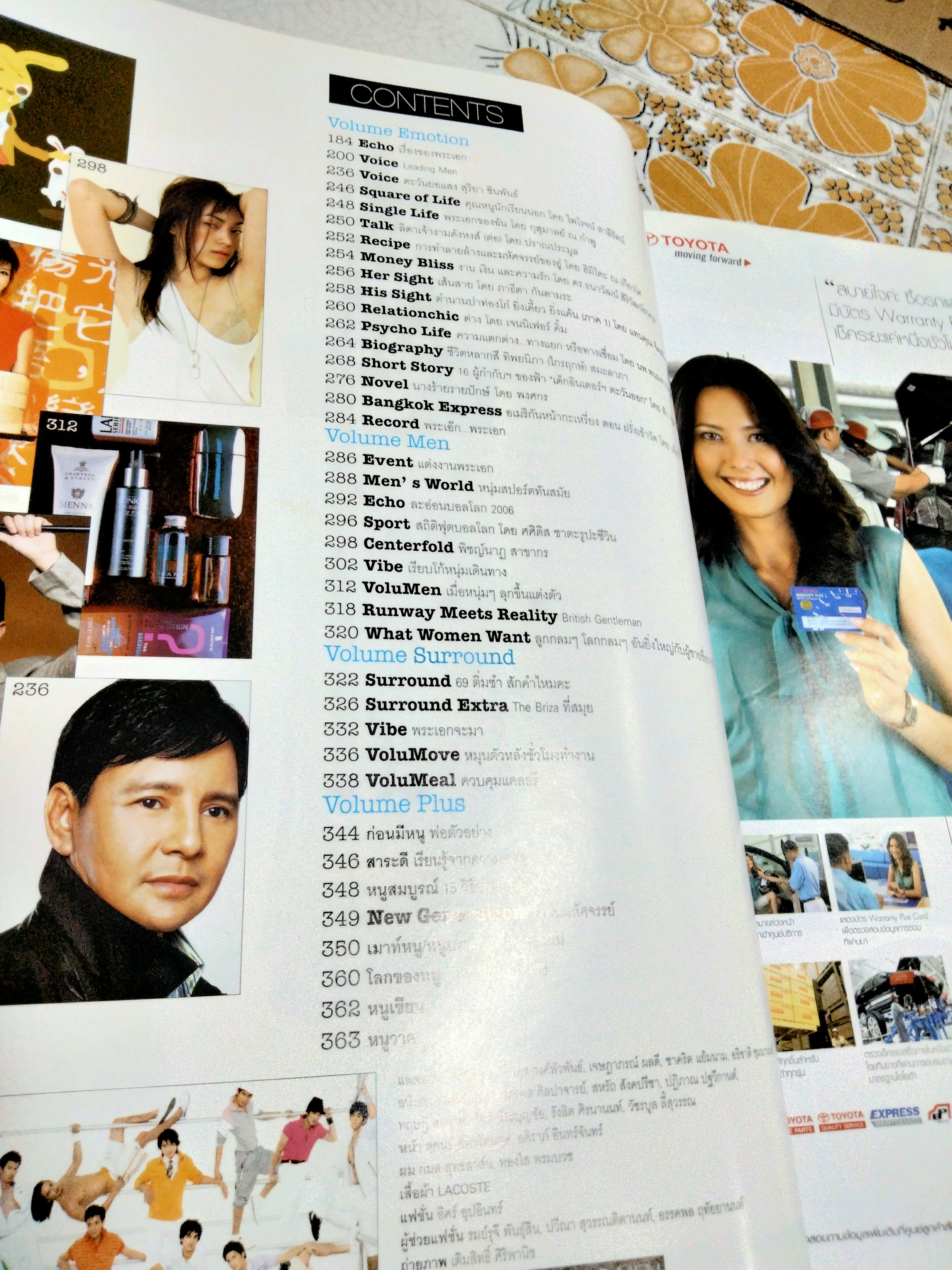 นิตยสาร VOLUME 029 - The Actors ปักษ์แรก กรกฎาคม 2549 **สินค้าหมด**