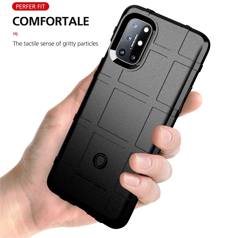 เคส Samsung Galaxy A42 5G #เคสฝาหลัง Rugged Shield Series Soft Silicone Shock Absorption Matte กันกระแทก