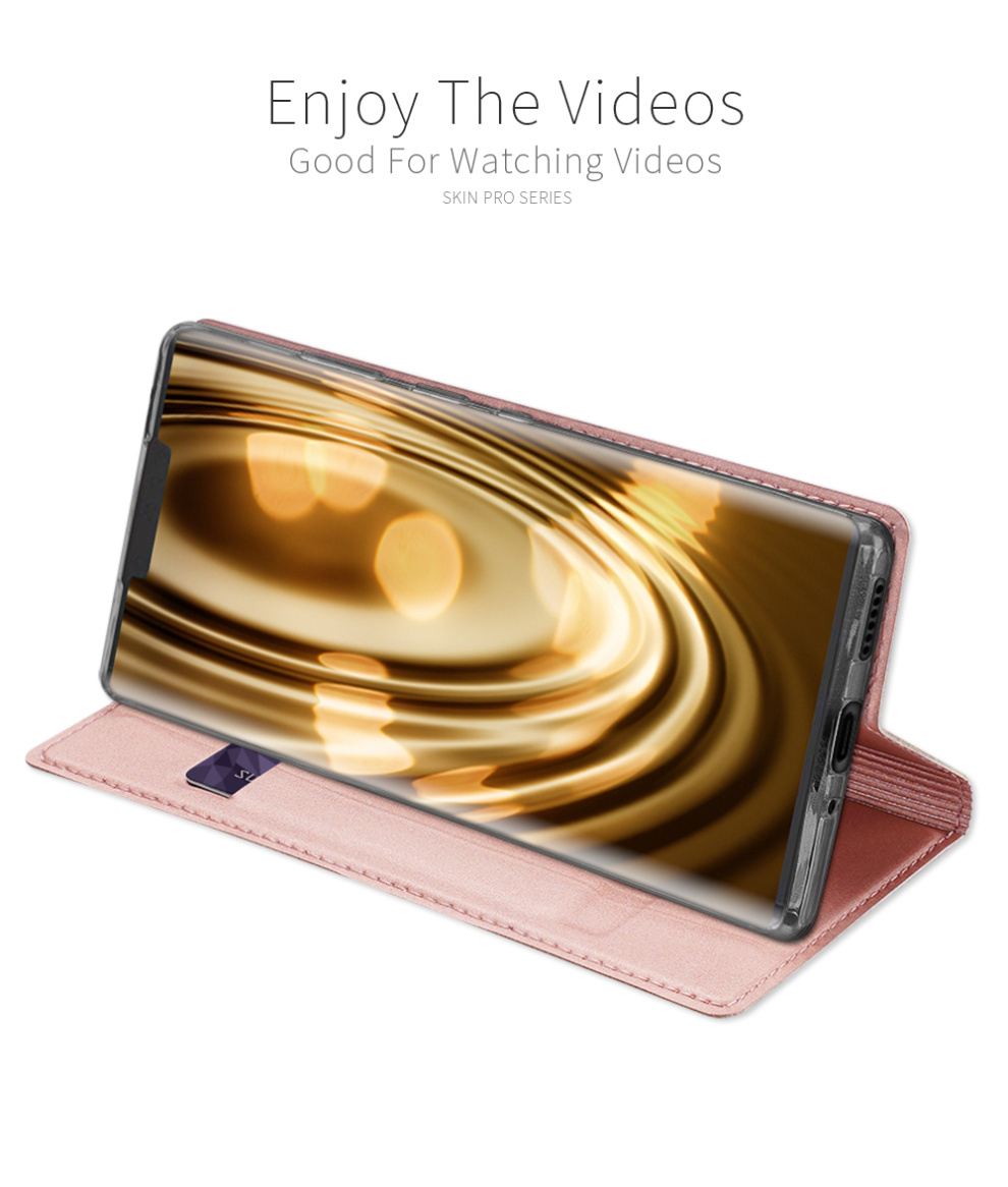 Case Huawei Mate 30 Pro #เคสฝาพับหนัง PU DUX DUCIS Skin Pro Series Auto-absorbed PU Leather คุณภาพดี