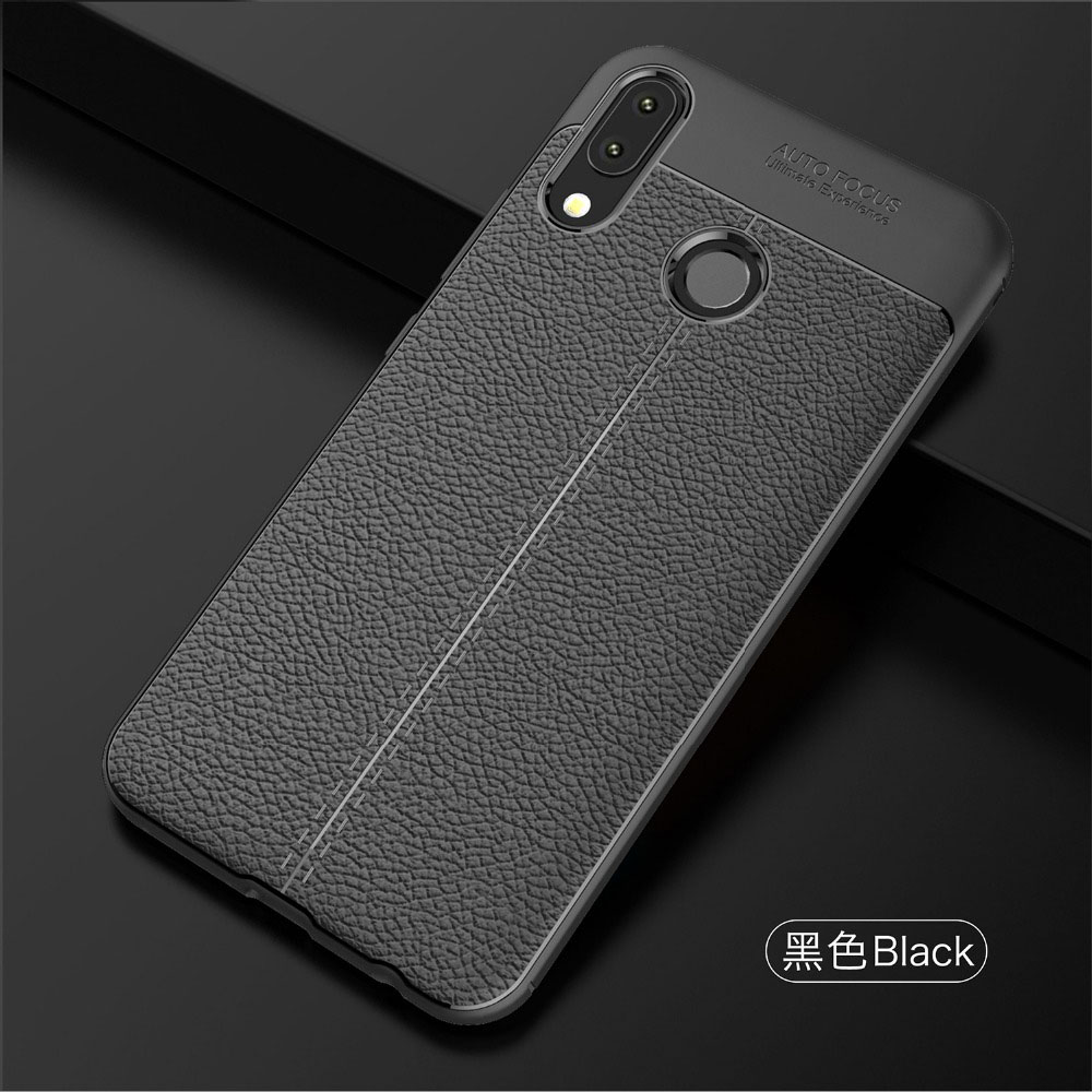 เคส Asus Zenfone 5 ZE620KL / Zenfone 5Z ZS620KL #เคสฝาหลัง TPU ลายหนัง PU ผิวลิ้นจี่ช่วยป้องกันลายนิ้วมือคุณภาพดี