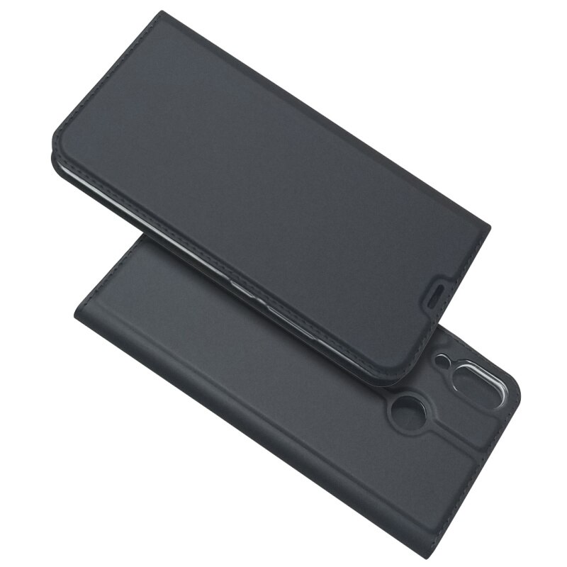 เคส Asus Zenfone 5 ZE620KL / 5z ZS620KL #เคสฝาพับหนัง PU Card Holder Auto-absorbed Leather คุณภาพดีราคาถูก