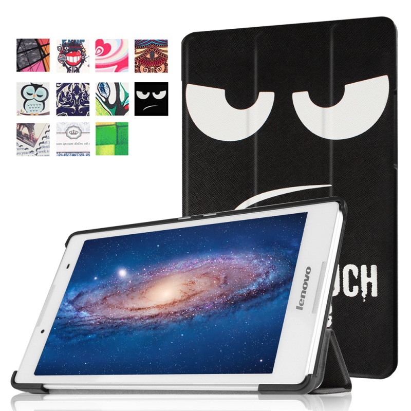 Case Lenovo Tab3 8 นิ้ว #เคสฝาพับแบบสามพับพิมพ์ลายสวยงามน่ารักๆ