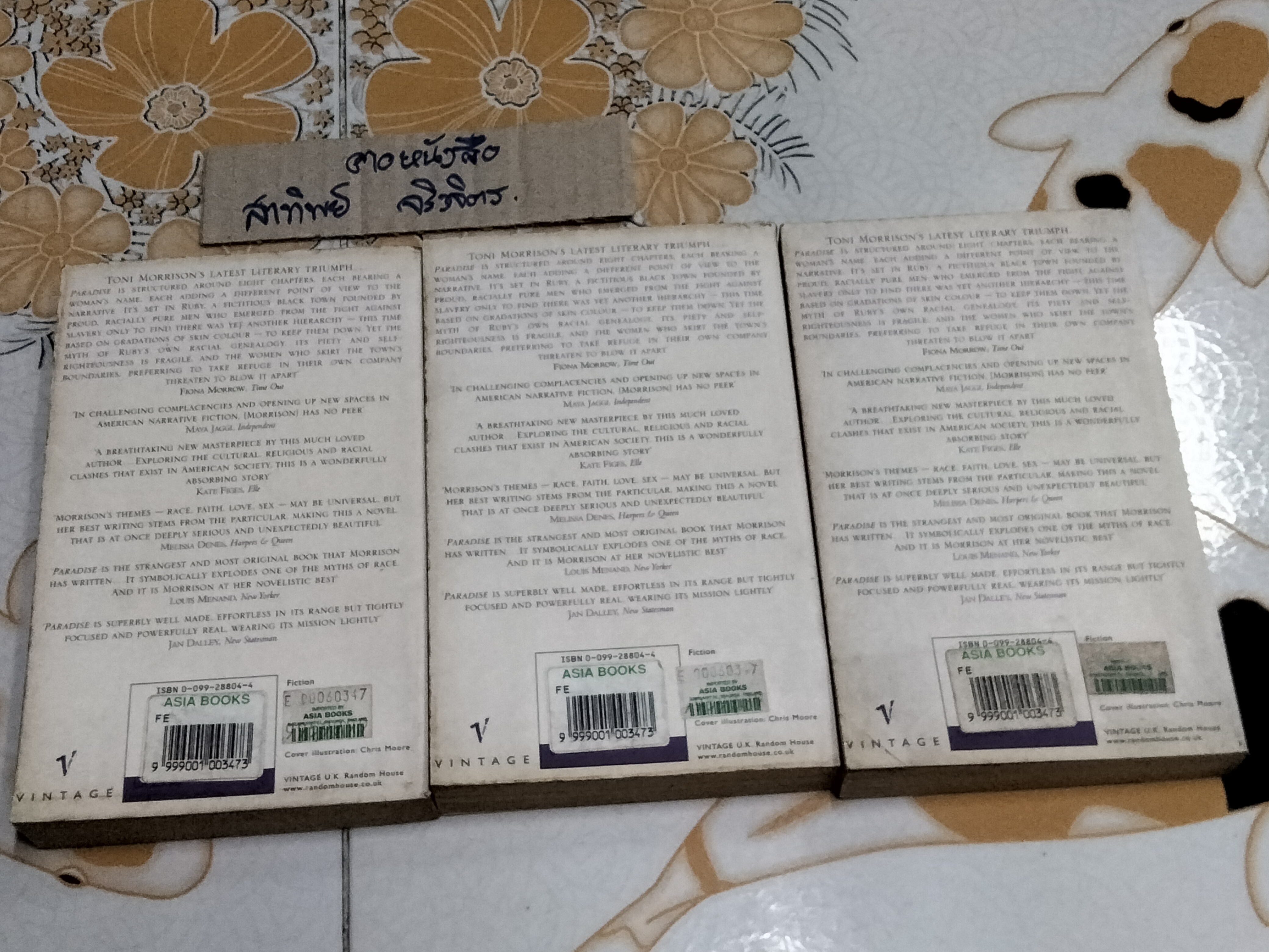 PARADISE by TONI MORRISON