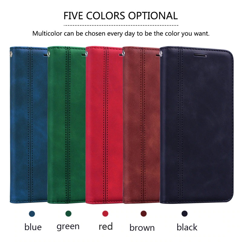 Case Samsung Galaxy S20 FE / S20 FE 5G #เคสฝาพับแบบกระเป๋าสตางค์ Magnetic Flip Wallet Bracket Leather Lattice TPU Phone Case