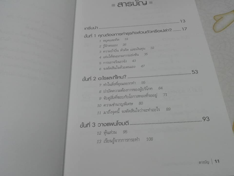 กลยุทธ์สู่ความสำเร็จในธุรกิจส่วนตัว The Enterpreneur's Guide โดย Philip Holland / ก้องเกียรติ โอภาสวงการ เรียบเรียง Holland / ก้องเกียรติ โอภาสวงการ เรียบเรียง **สินค้าหมด**