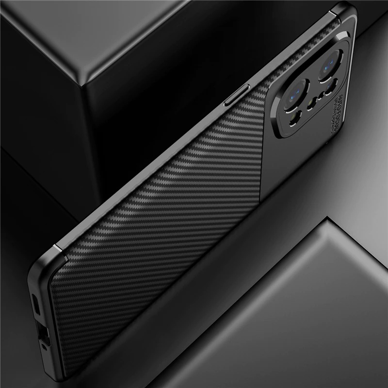 Case OPPO Find X5 Pro 5G #เคสฝาหลังนิ่ม Carbon Fiber Anti-drop TPU Protection