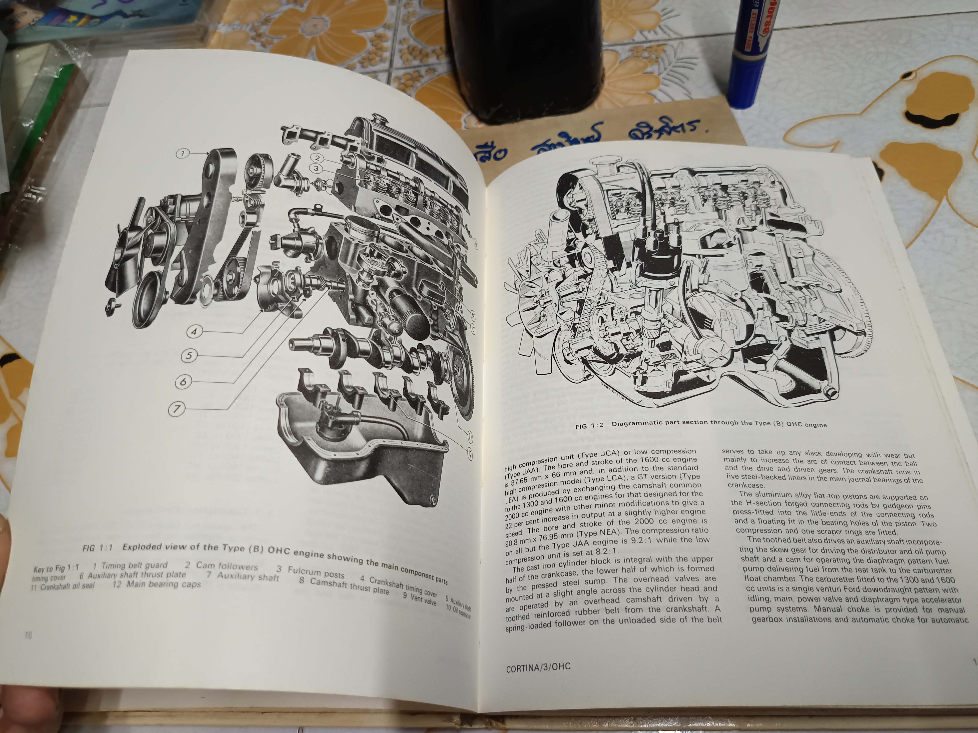 AUTOBOOKS CORTINA MK3 OWNERS WORKSHOP MANUAL 730 / OWN 730 : 1970--76
