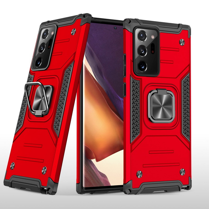 เคส Samsung Galaxy Note 20 / Note 20 5G #เคสฝาหลัง Hybrid TPU+PC มีแหวนสวมนิ้ว