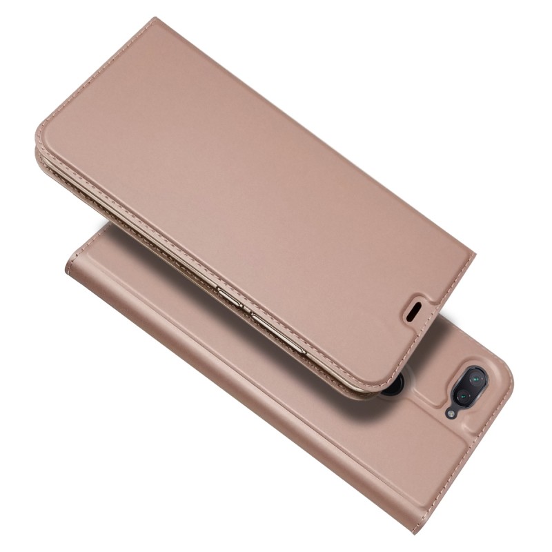 Case Xiaomi Mi 8 Lite #เคสฝาพับหนัง PU Auto-absorbed Leather Stand Card Holder เคสคุณภาพดีราคาถูก