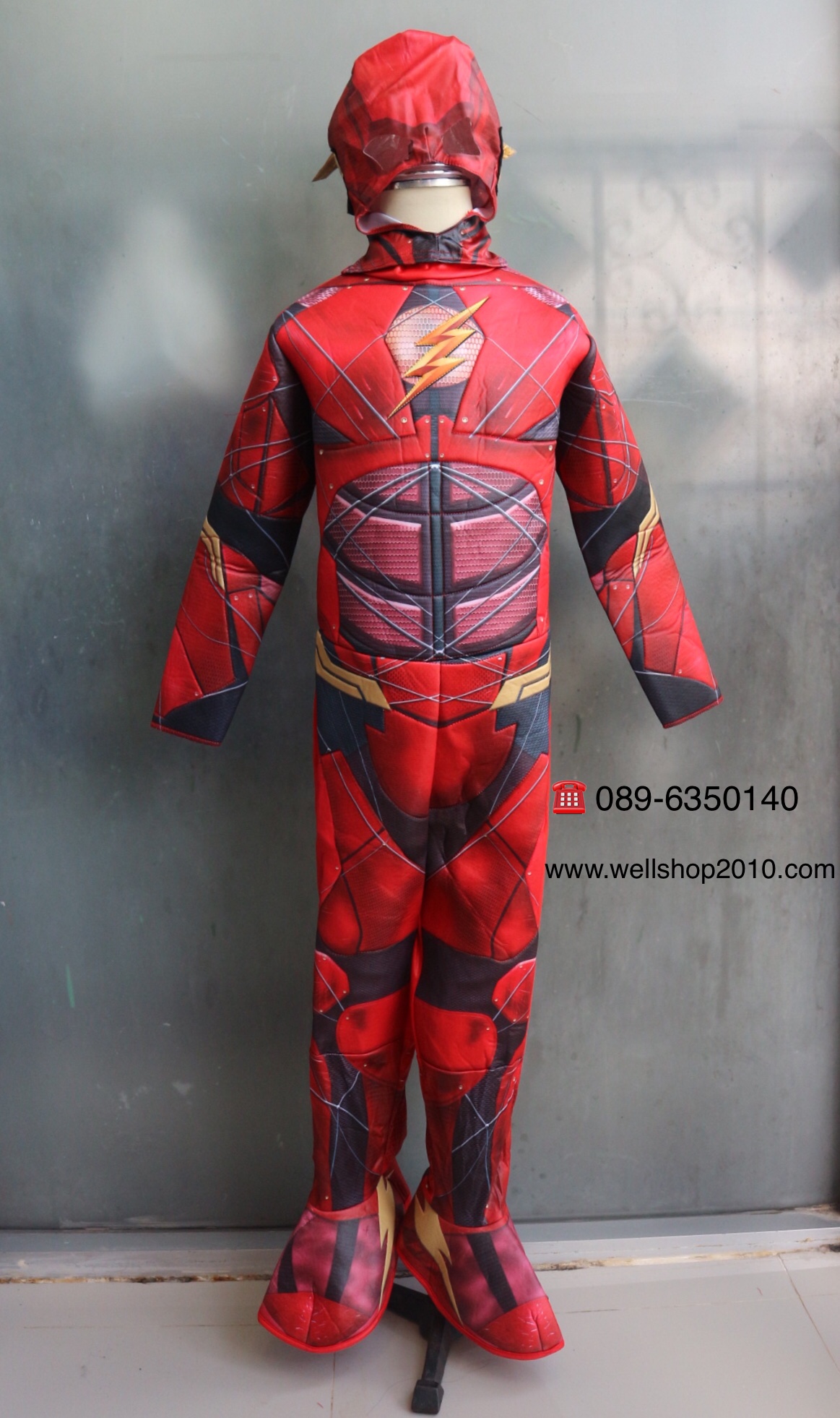 ชุดซุปเปอร์ฮีโร่เด็กเดอะแฟลช The Flash