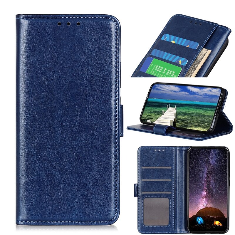 เคส Samsung Galaxy A53 5G #เคสฝาพับวัสดุหนัง PU ผิวเรียบมีสไตล์ Leather Material Simple Stylish Phone Cover