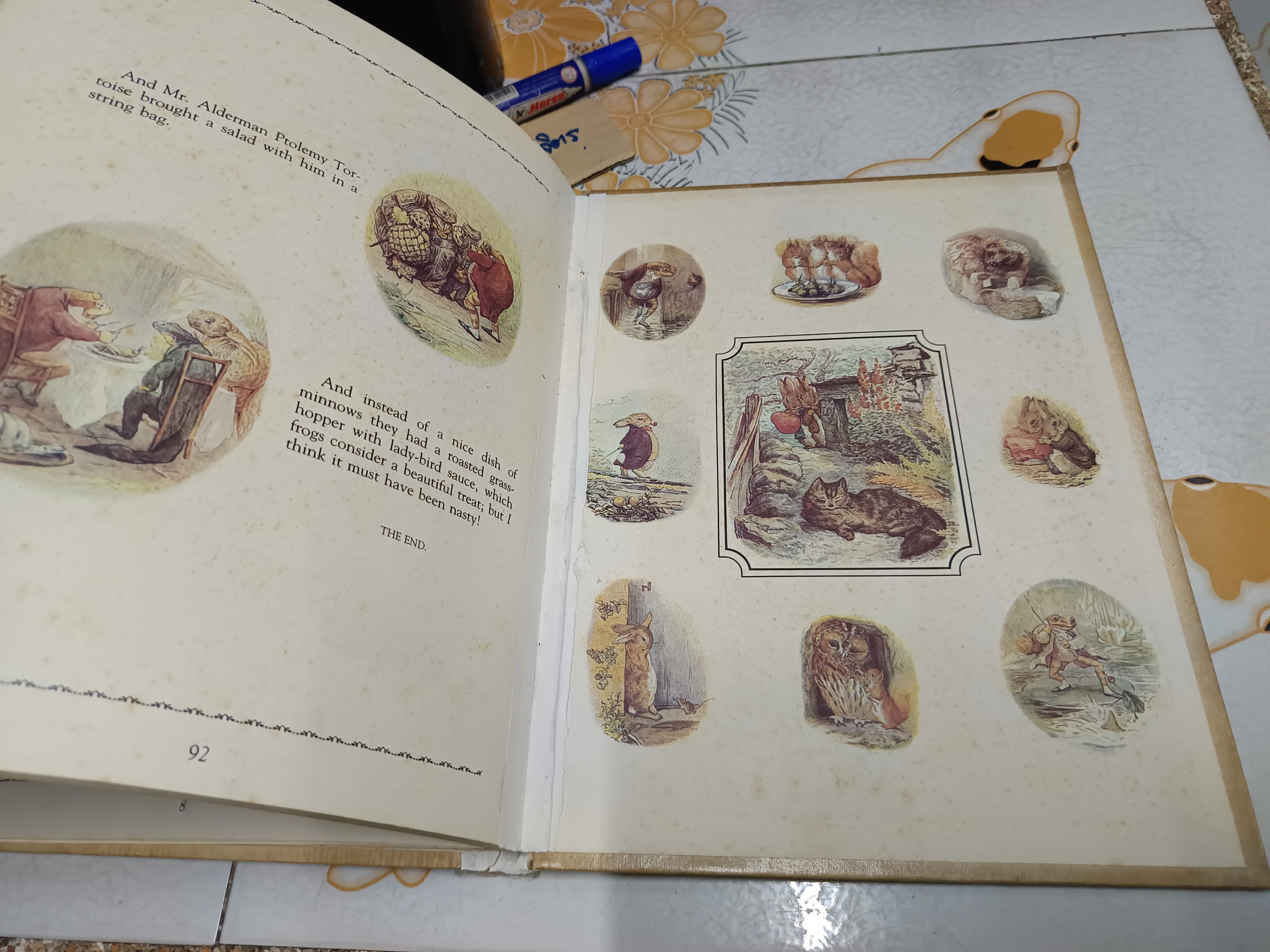 Giant Treasury of Peter Rabbit by Beatrix Potter New York: Derrydale Books, 1980. Early Edition.