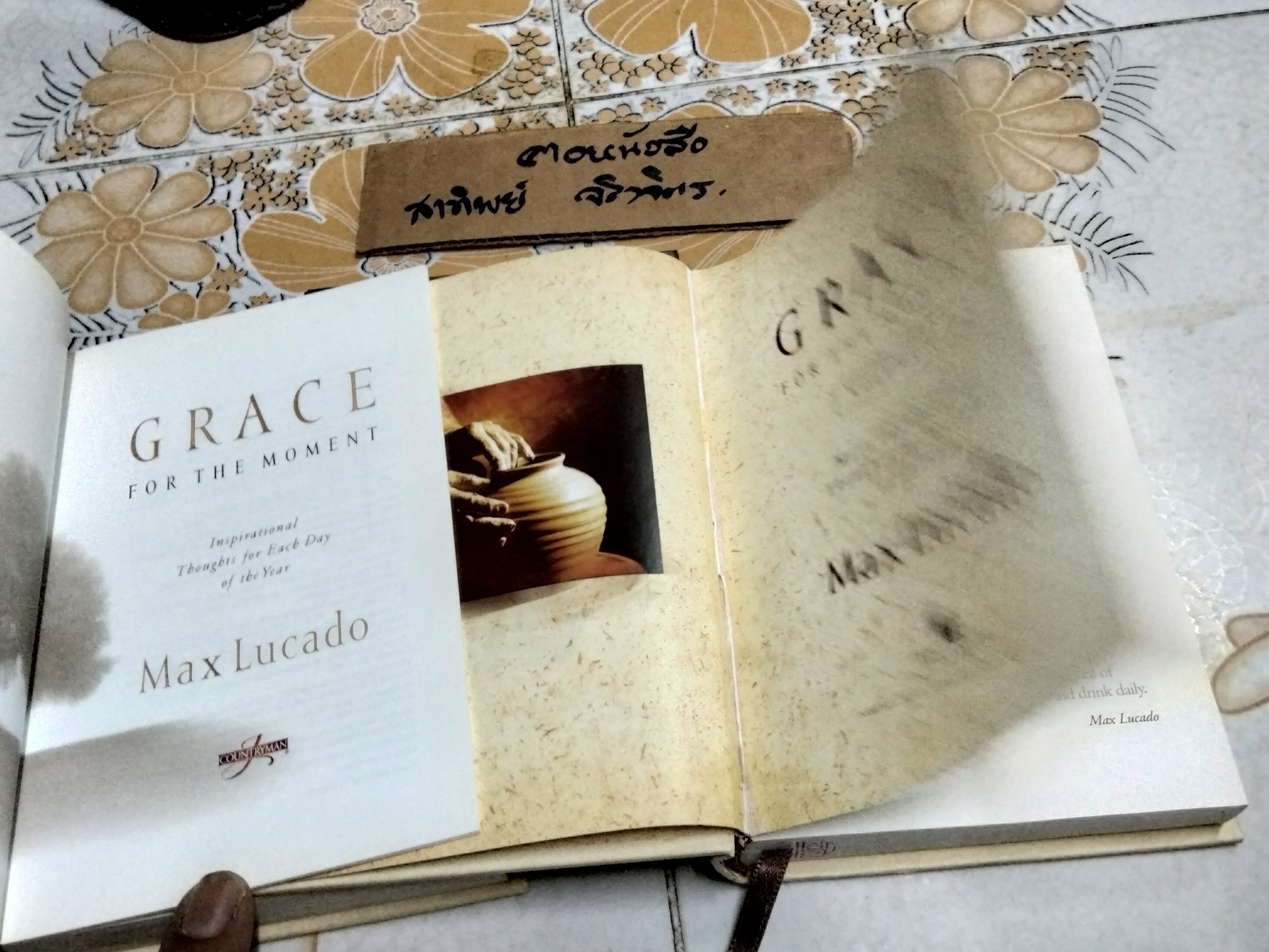 GRACE FOR THE MOMENT (vol.1-2) Max Lucado