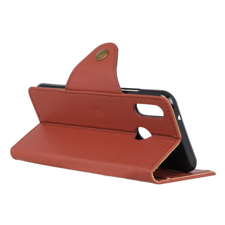 Case Huawei Y9 (2019) #เคสฝาพับหนัง PU สไตล์กระเป๋าสตางค์ Crazy Horse PU