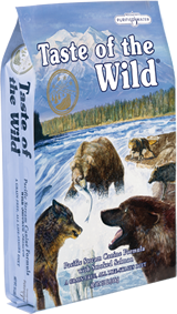 ถุงปลีก Taste of the wild Adult smoke salmon 680g.