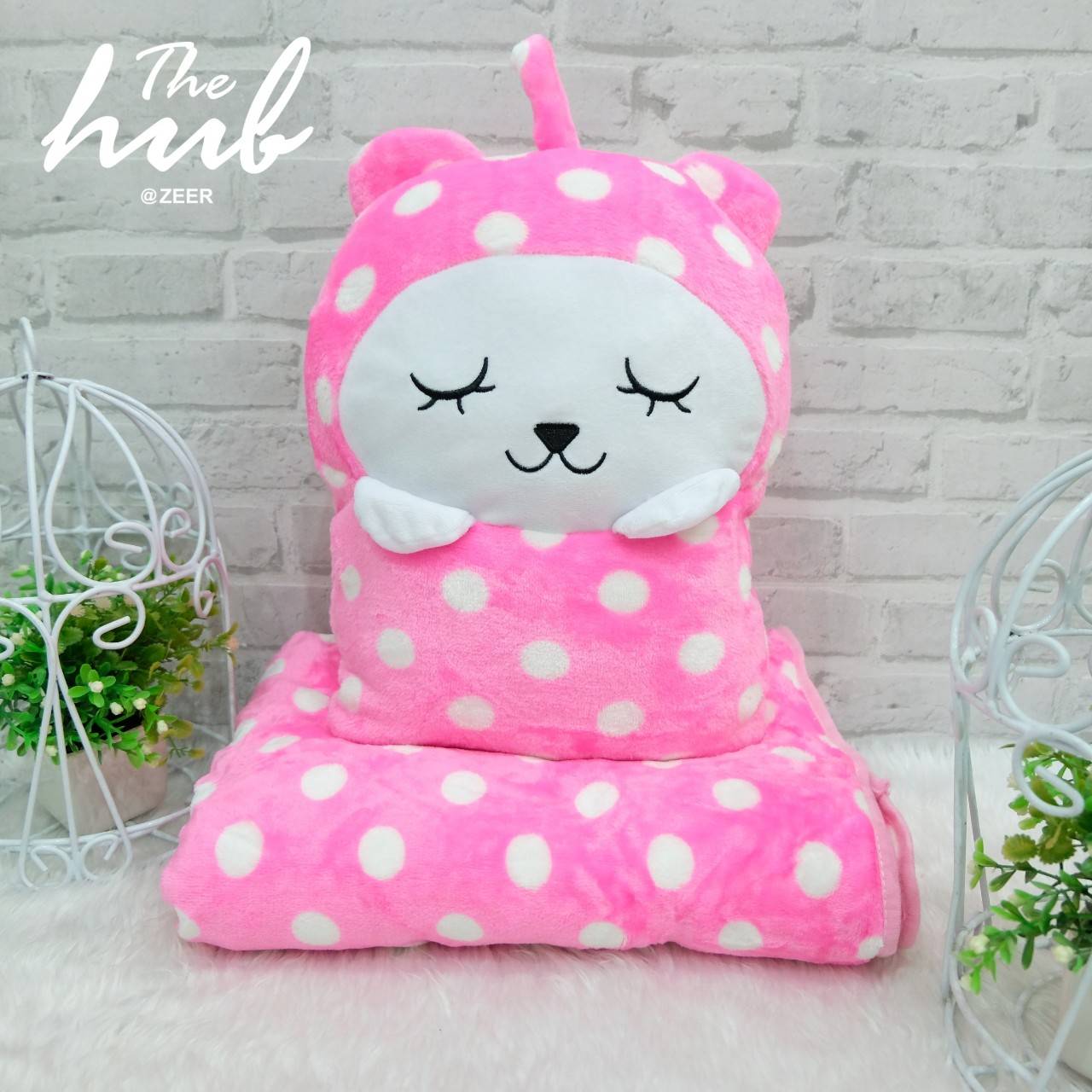 หมอนผ้าห่ม น่ารักมุ้งมิ้ง