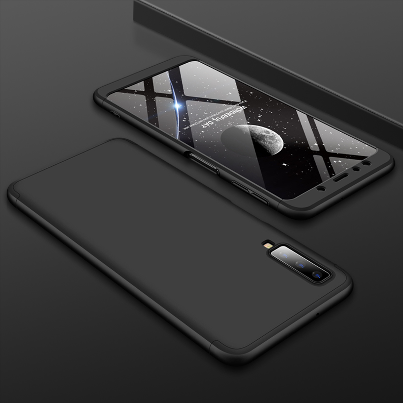 Case Samsung Galaxy A7 (2018) #เคสฝาหลังพลาสติกแข็ง GKK Detachable All-wrapped Matte แยกชิ้นได้