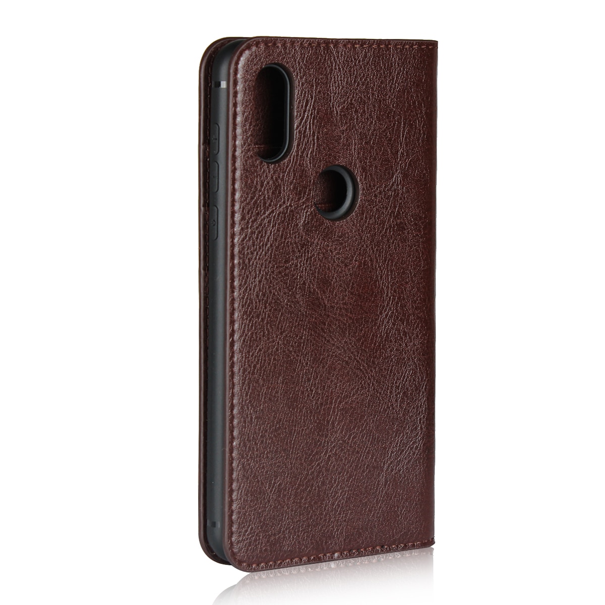 Case Xiaomi Mi Max 3 #เคสฝาพับหนังแท้แบบกระเป๋าสตางค์คุณภาพดี Crazy Horse Genuine Leather Cover