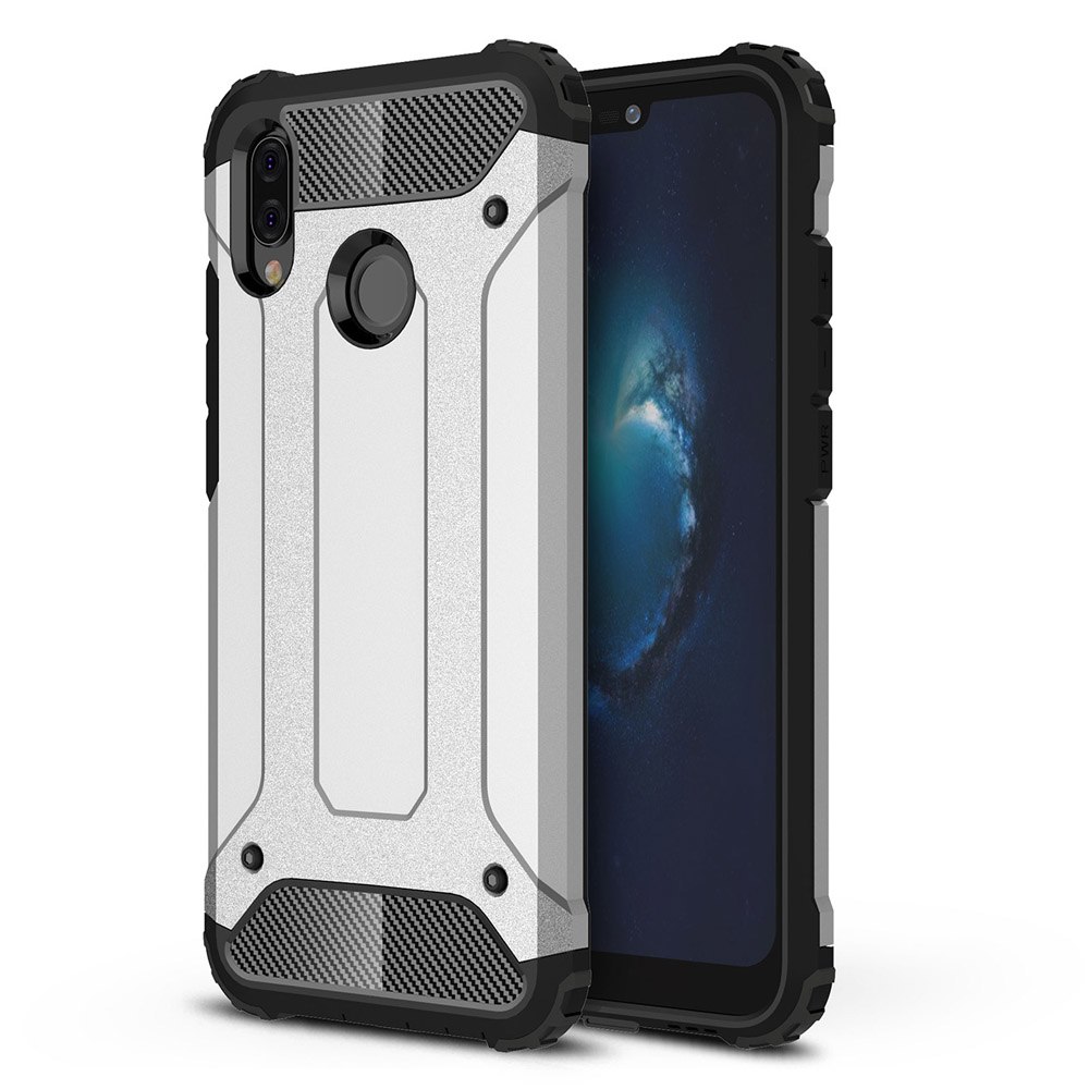 Case Huawei nova 3i #เคสฝาหลังเกราะป้องกัน ไฮบริด พลาสติก+TPU Heavy Duty Rugged Hybrid