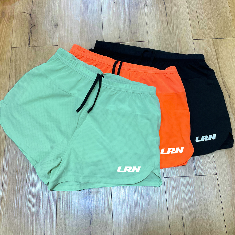 กางเกงวิ่งขาสั้น วิ่งมาราธอน วิ่งเทรล 3" มีซับใน มีกระเป๋าใส่ของที่รอบเอว (F08)