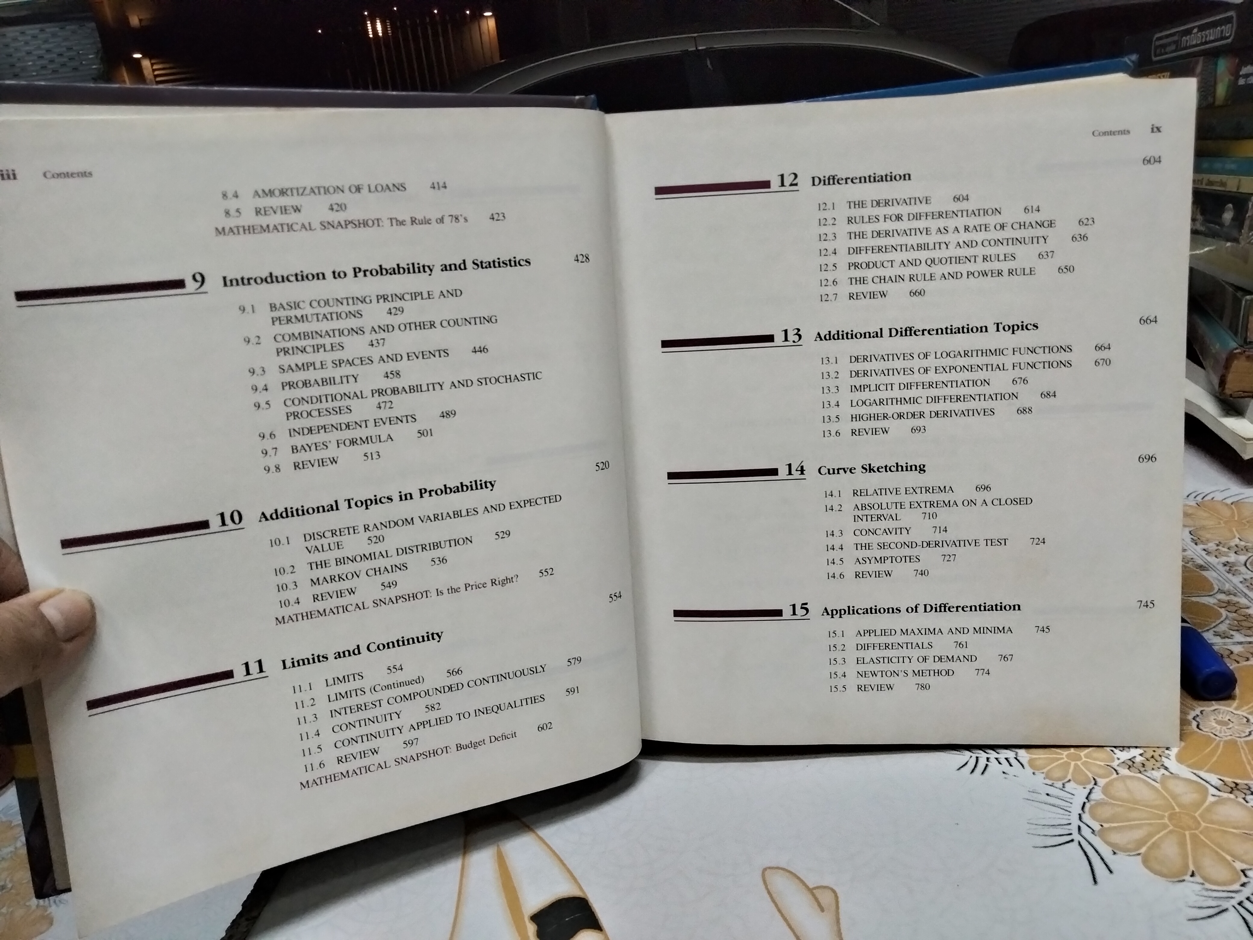 Introductory Mathematical Analysis for Business, Economics, and the Life and Social Sciences (7th edition) **สินค้าหมด**