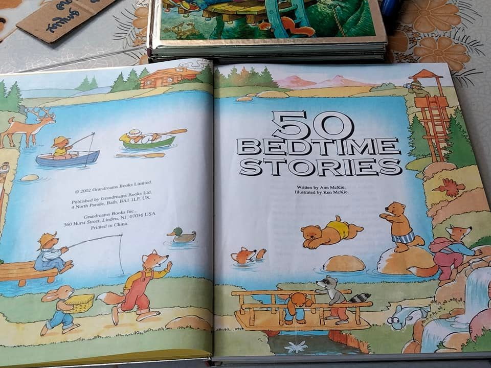 50 Bedtime Stories The Perfect Way to End Your Day by Anne McKie (ขายรวม 3 เล่ม)