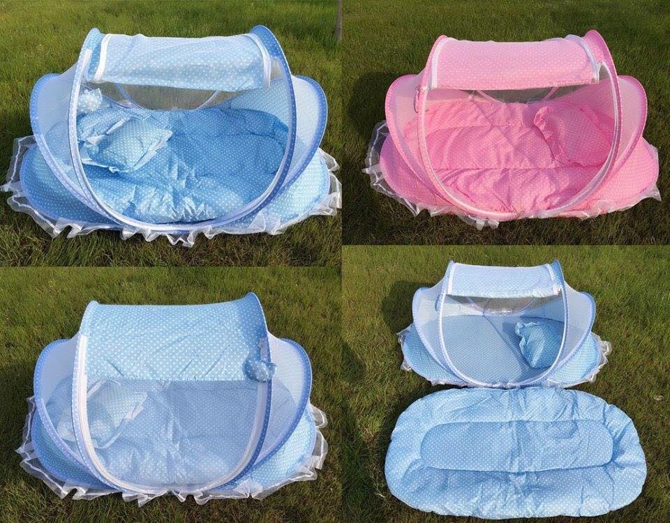 ที่นอนเด็กพร้อมมุ้งครอบ