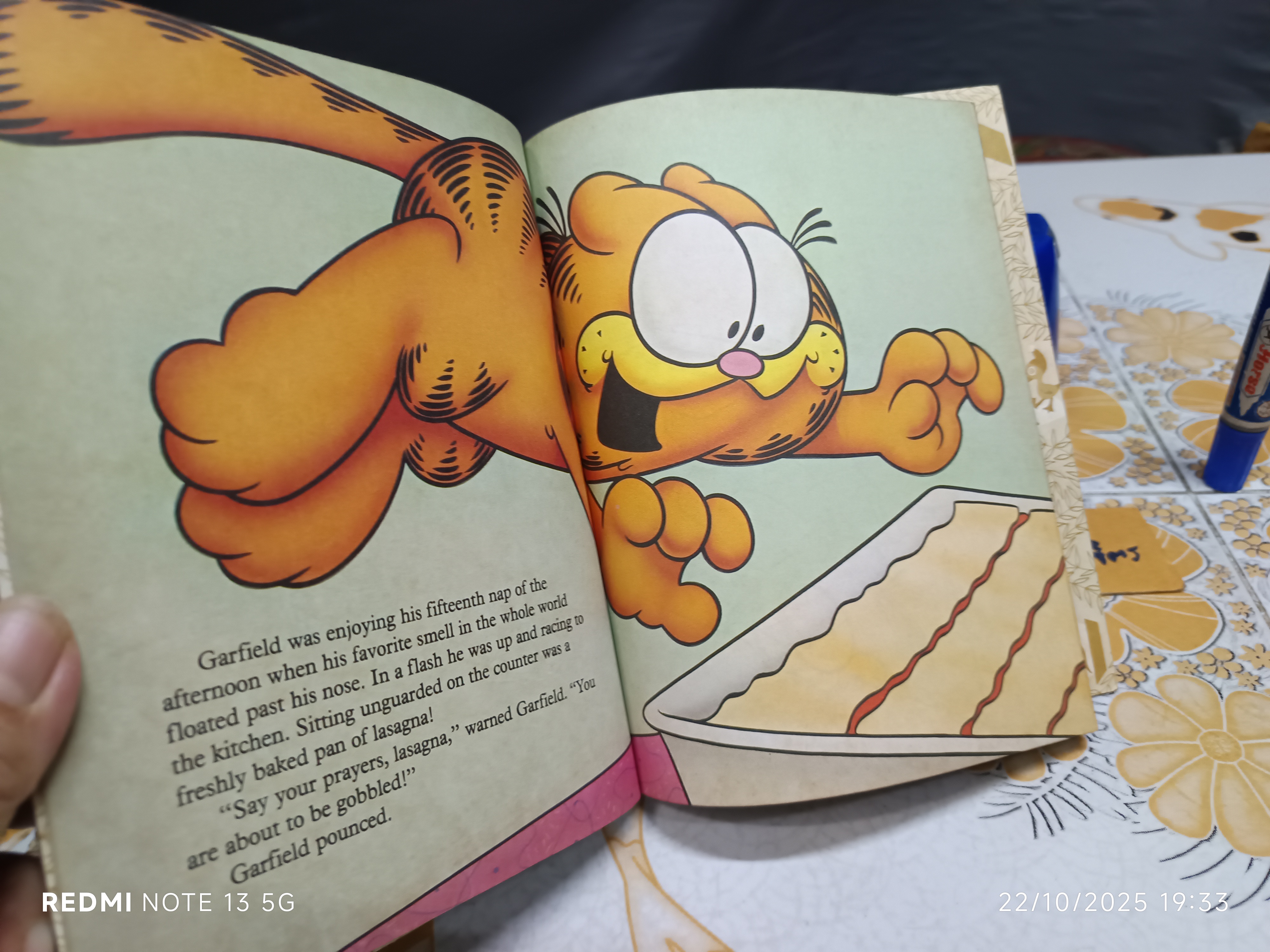 Garfield and the Space Cat , A Little Golden Book