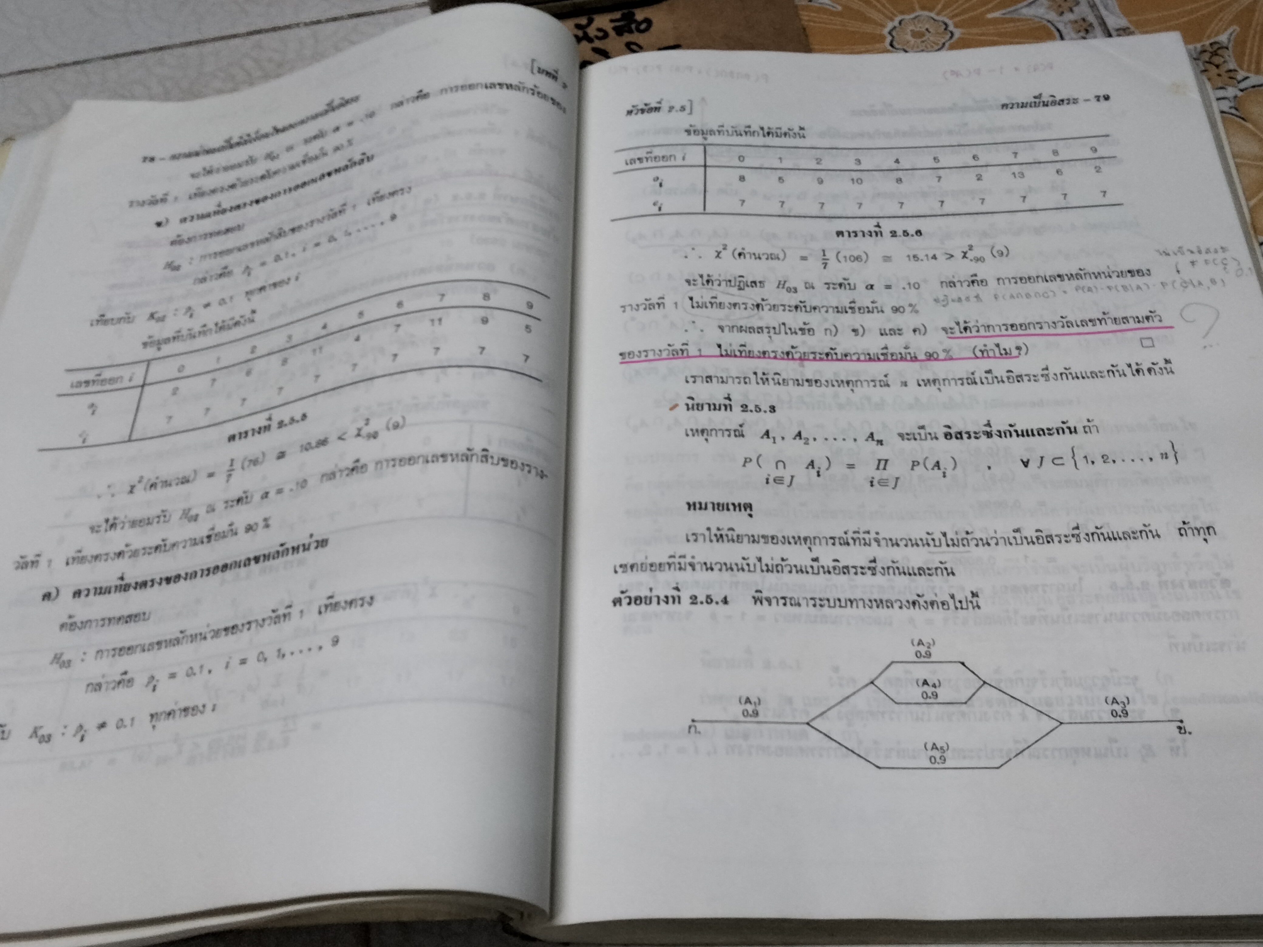ความน่าจะเป็นเบื้องต้น : ทฤษฎีและการประยุกต์ใช้ ธีระพร วีระถาวร เขียน พิมพ์ครั้งที่ 3/2542 **สินค้าหมด**