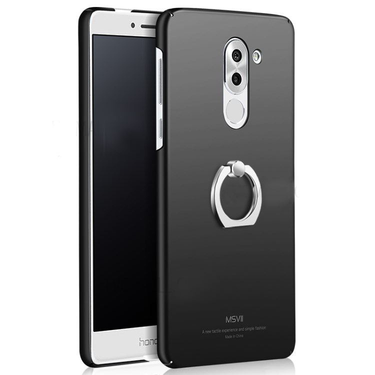 เคส Huawei GR5 2017 แบบฝาหลังพลาสติกแข็งคุณภาพสูง MSVII มีแหวนสวมนิ้ว