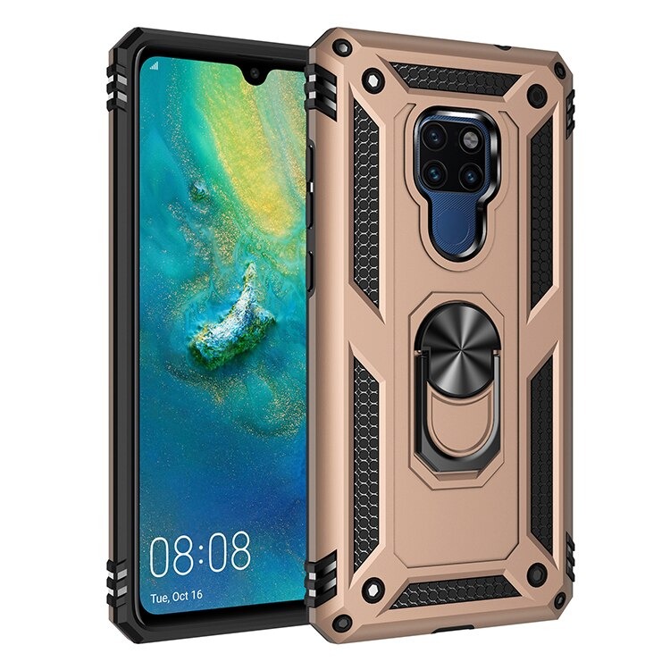 Case Huawei Mate 20 X #เคสฝาหลัง Hybrid TPU+PC มีแหวนสวมนิ้ว