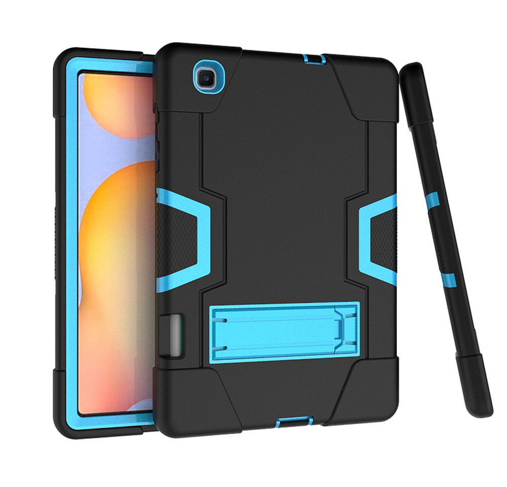 Case Samsung Galaxy Tab S6 Lite 10.4 SM-P610 SM-P615 SM-P617 #เคสฝาหลังกันกระแทก Full Protection Case 3 in 1 Bracket S-pen Slot